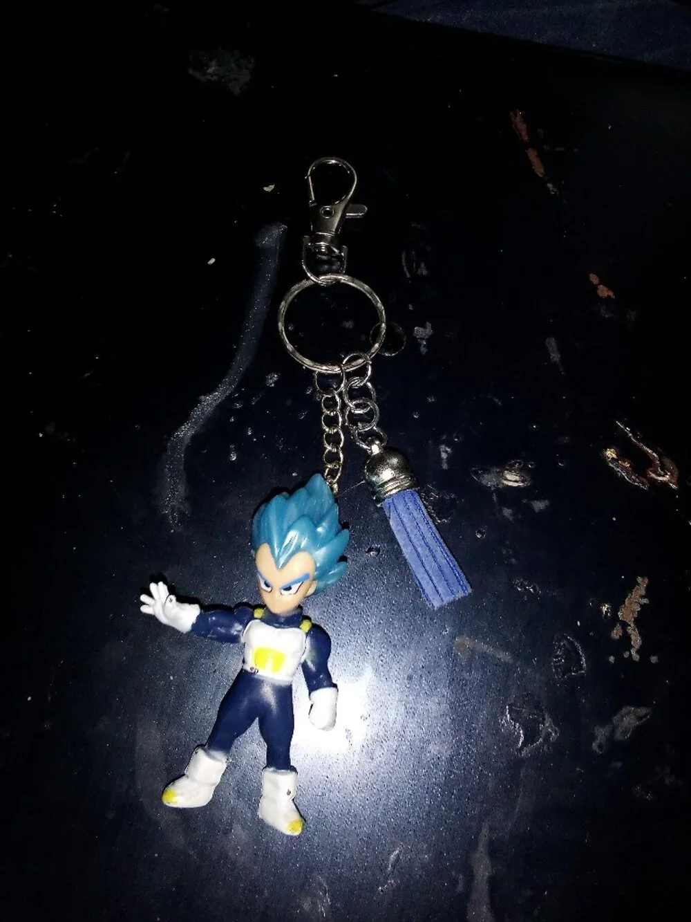 Handmade Dragon Ball Super Vegeta Keychain Bag Charm